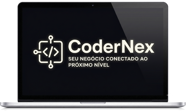Macbook mostrando projeto